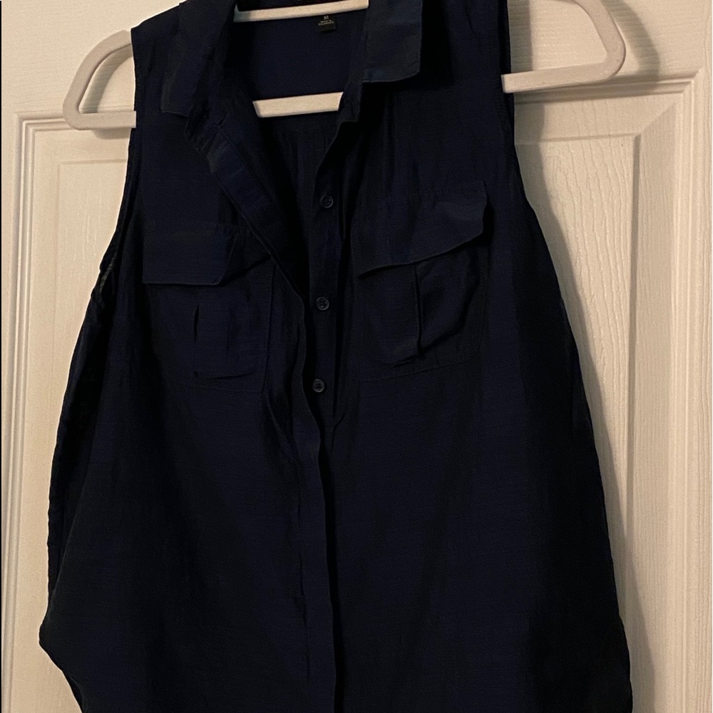 BANANA REPUBLIC Womens Size M PETITE Sleeveless